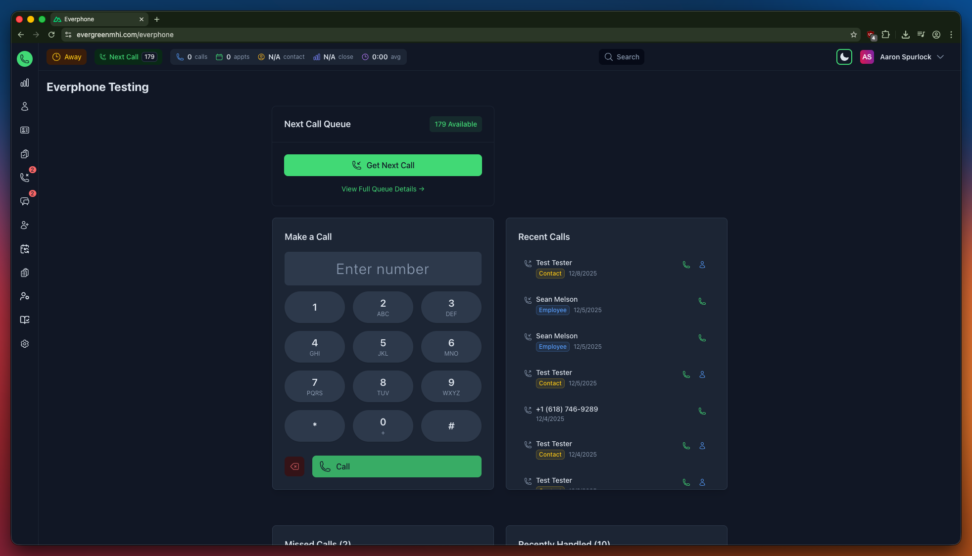 Call Center Platform